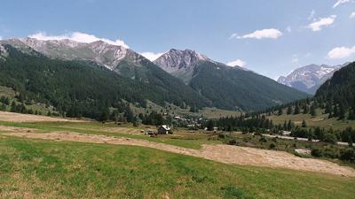 Abriès mit dem Mountainbike