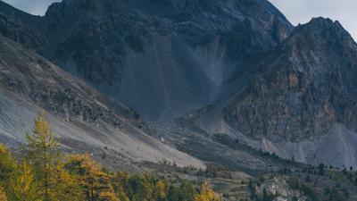 la Bleue d’Aiguilles mit dem Mountainbike