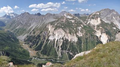 Richtung Les Prioux