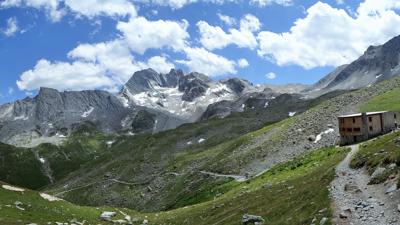 Vom Orgère-Tal bis zur Refuge de Péclet-Polset