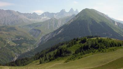 Entlang der Aiguilles d’Arves