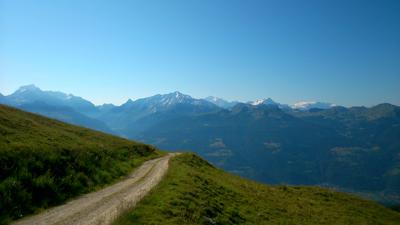 Entlang des Dôme de Vaugelaz