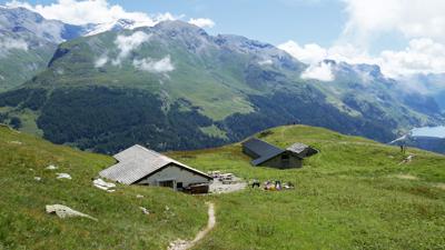 Von der Refuge de La Martin zur Refuge de Turia