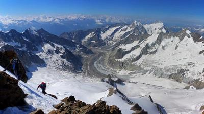 Aletschhorn, 4193 m – Südwestrippe
