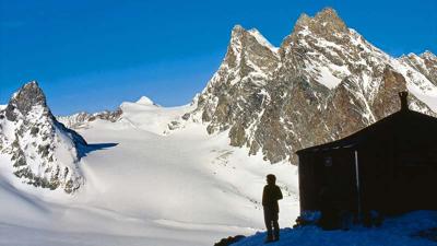 L’Évêque, 3716 m – Nordflanke