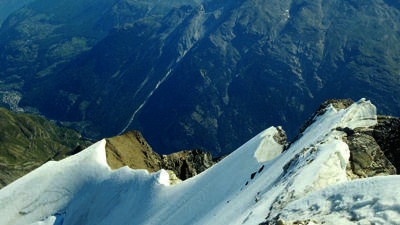Brunegghorn, 3833 m, Überschreitung