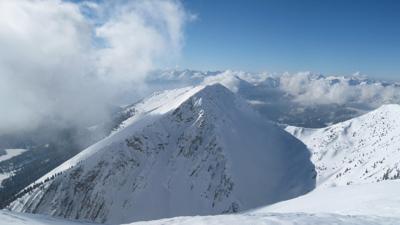 Hoher Fricken, 1933 m und Bischof, 2033 m